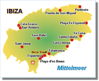 Ibiza Karte